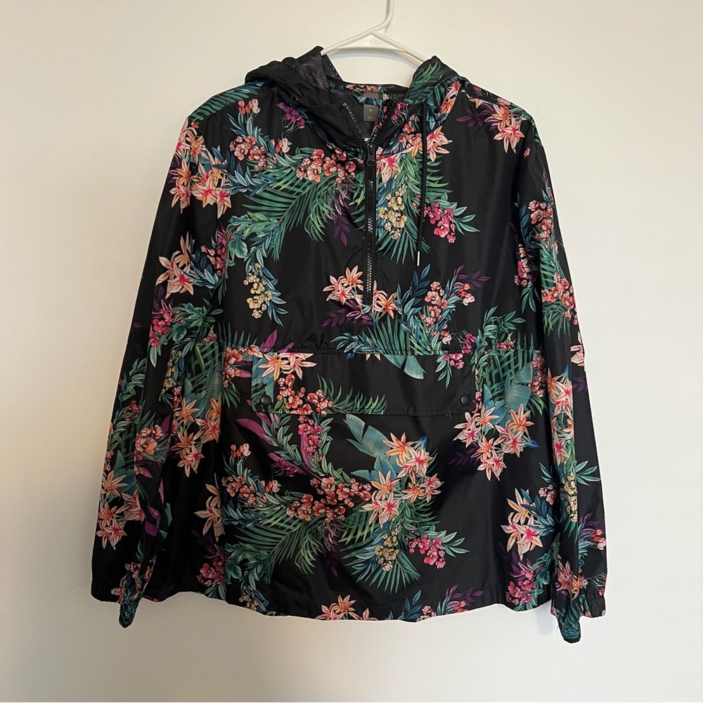 Floral Hooded Jacket
